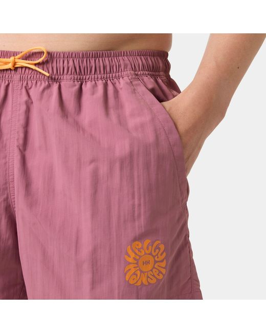 Helly Hansen Pink Cascais Trunk 4.5" for men