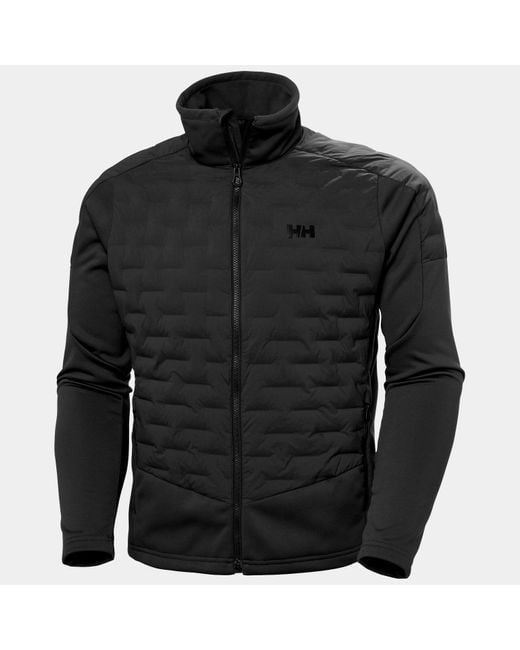 Helly Hansen Black Hp Hybrid Stretch Insulator for men