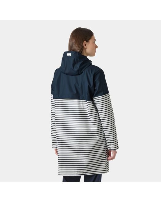 Helly Hansen Blue Moss Block Pu Raincoat