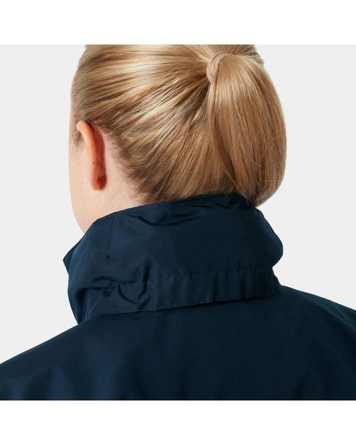 Helly Hansen Blue Aden Long Rain Coat