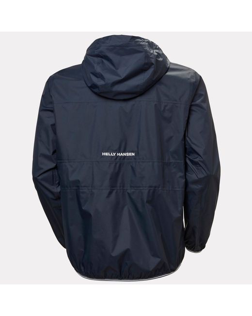Helly Hansen Blue Koster 2.5-Layer Rain Jacket for men