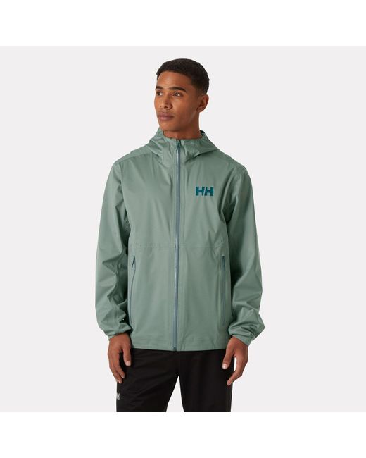 Helly Hansen Green Momentum 3-Layer Stretch Jacket for men