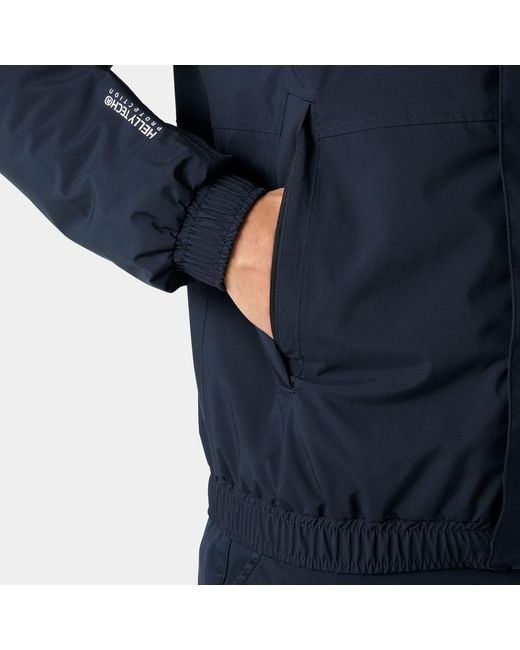 Helly Hansen Blue Smoegen Insulated Rain Jacket for men