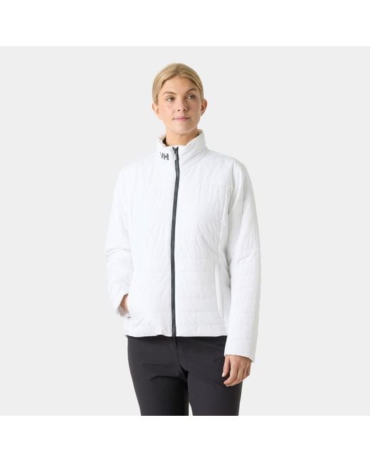 Helly Hansen White Crew Insulator Sailing Jacket 2.0