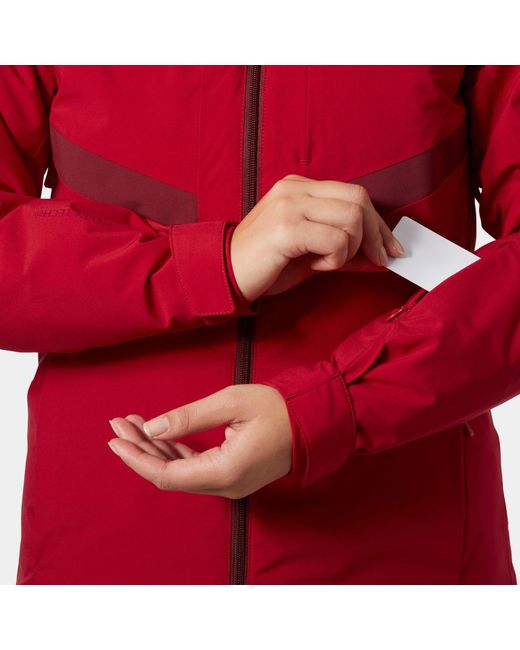 Edge 3.0 Ski Jacket Mujer Helly Hansen de color Red