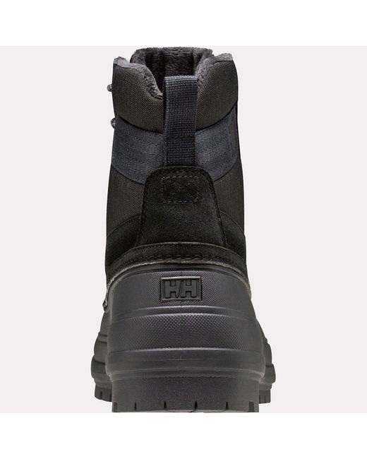 Helly Hansen Black Fraser Mid Winter Boots for men