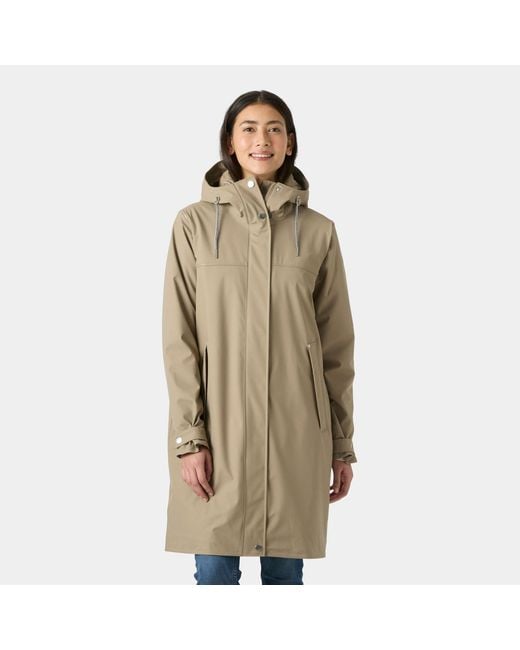 Helly Hansen Brown Moss Insulated Pu Coat