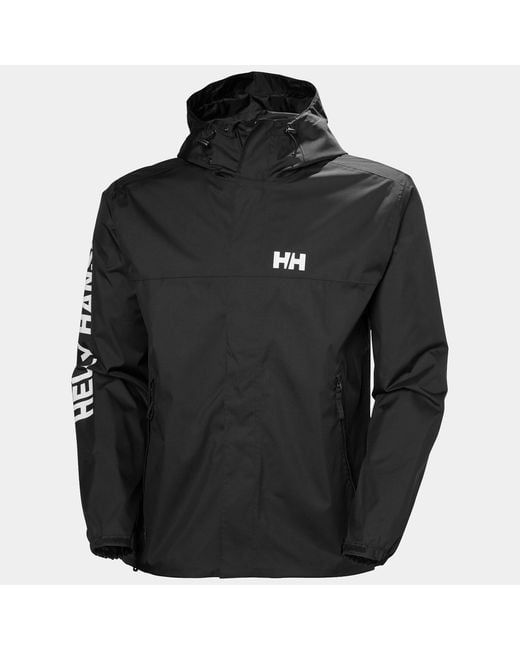 Helly Hansen Men's Ervik Fully Waterproof Jacket Black for men