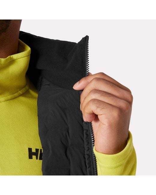 Hp Hybrid Stretch Insulator Vest Grigio di Helly Hansen in Gray da Uomo