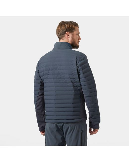 Helly Hansen Blue Alpha Light Down Jacket for men