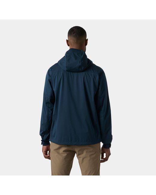 Helly Hansen Blue Momentum 3-Layer Stretch Jacket for men