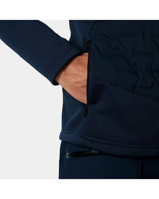 Helly Hansen Blue Hp Hybrid Stretch Insulator for men