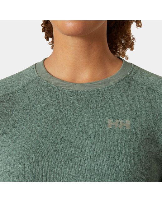 Helly Hansen Green Varde Crewneck