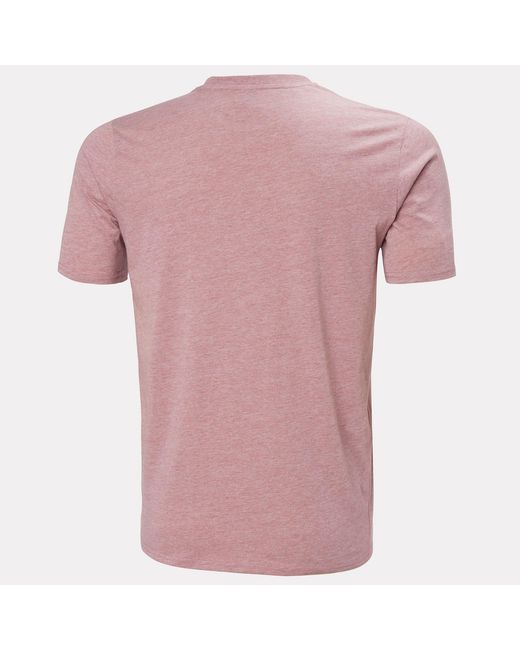 Helly Hansen Red Hh Tech Logo T-Shirt for men