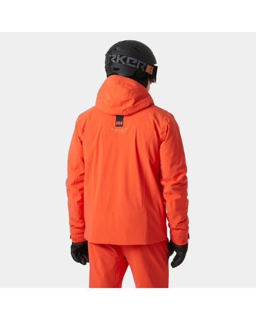 Helly Hansen Alpha Lifaloft Lightweight Ski Jacket Red for men