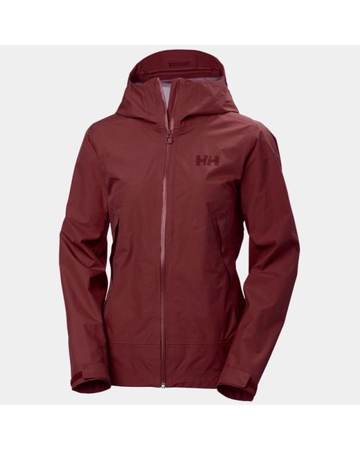 Helly Hansen Red Verglas Infinity Shell Jacket 2.0 for men