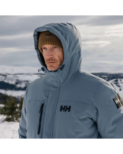 Helly Hansen Blue Urb Lab Down Parka for men