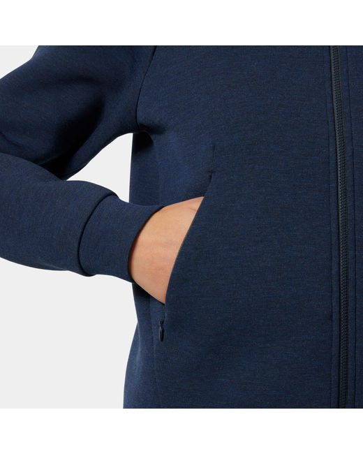Helly Hansen Blue Hp Ocean Full-Zip Short Jacket
