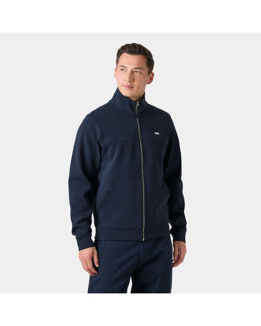 Helly Hansen Blue Koster Sweat Jacket for men