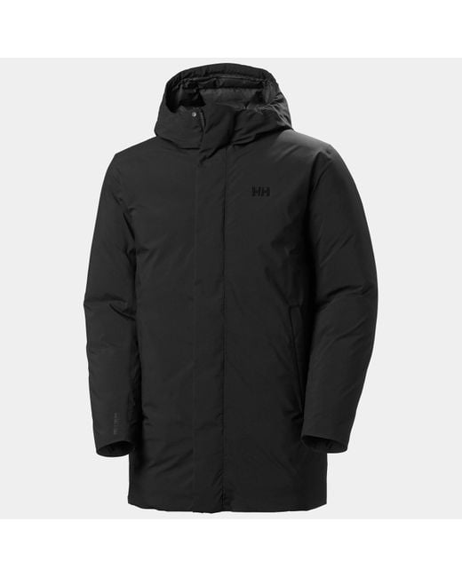 Helly Hansen Black Urban Pro Helly Tech Down Coat for men