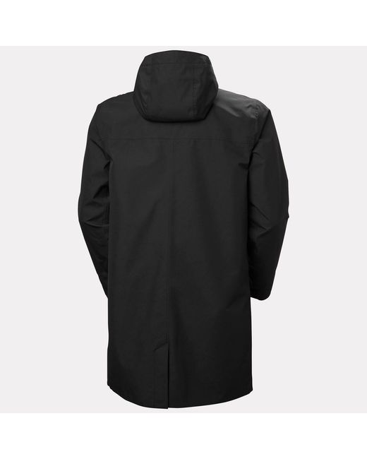 Helly Hansen Black City Raincoat for men