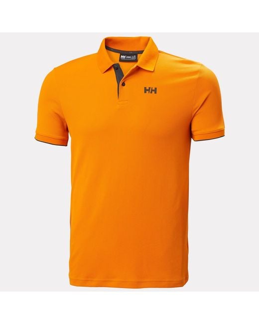 Helly Hansen Orange Ocean Polo 2.0 for men