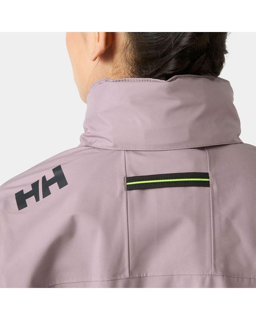 Helly Hansen Purple Crew Hooded Jacket 2.0