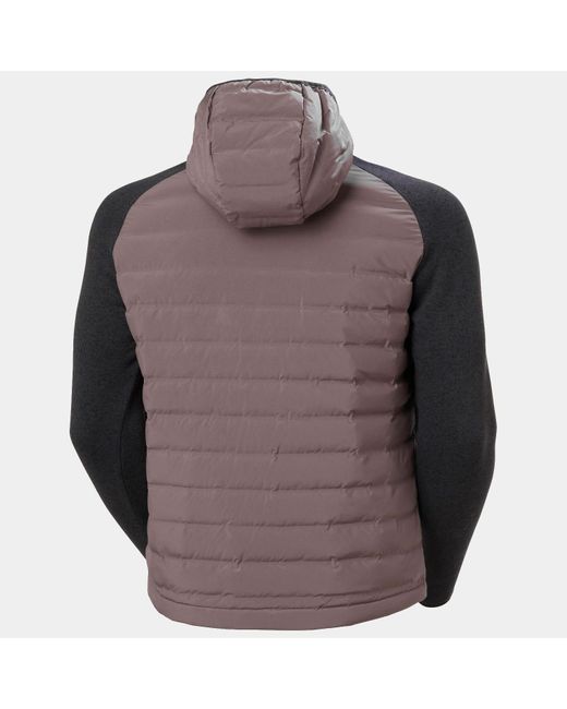 Giacca Isolante Ibrida Arctic Ocean Uomo Grigio di Helly Hansen in Brown da Uomo