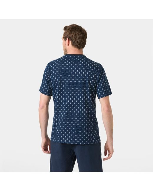 Helly Hansen Blue Hudson T-Shirt for men