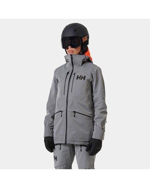 Helly Hansen Elevation Infinity 3.0 Ski Jacket Grey in Gray | Lyst