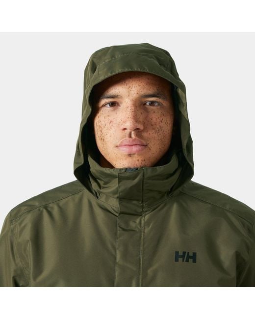 Helly Hansen Green Dubliner Insulated Lightweight Jacket for men