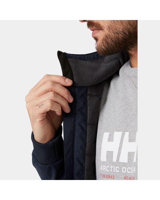 Helly Hansen Blue Hp Racing Lifaloft Waterproof Bomber for men