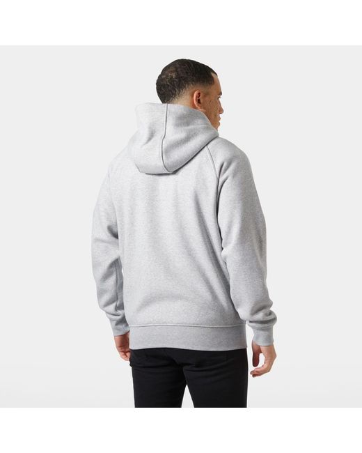 Helly Hansen Gray Elevate Full-Zip Hoodie for men