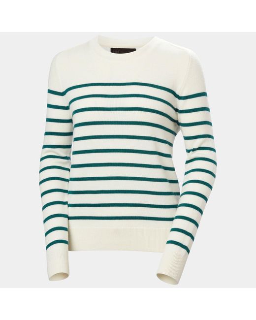 Helly Hansen Green Molene Wool Sweater
