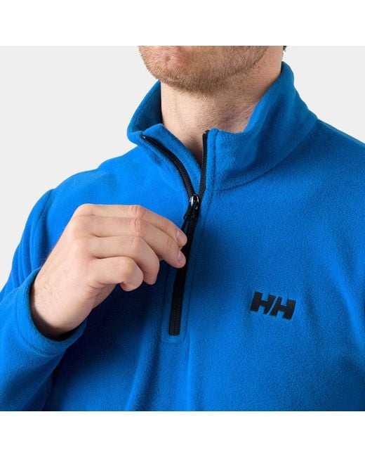 Helly Hansen Blue Daybreaker Half-Zip Fleece for men