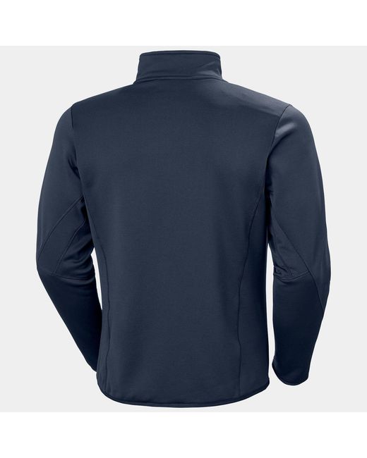 Helly Hansen Blue Alpha Zero Fleece Outdoor Jacket for men