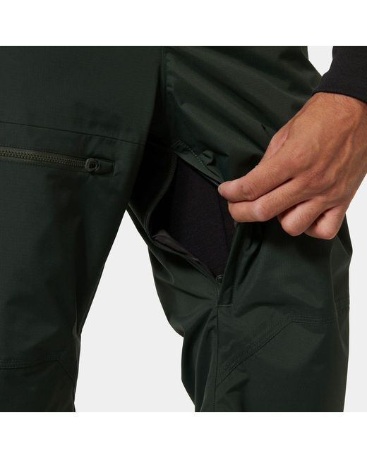 Helly Hansen Black Sogn Insulated Cargo Ski Pants for men