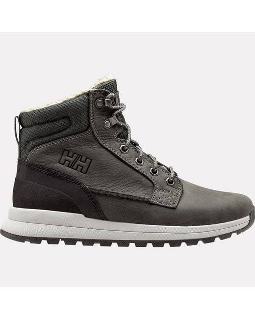 Helly Hansen Black Kelvin Lx Waterproof Leather Boots for men