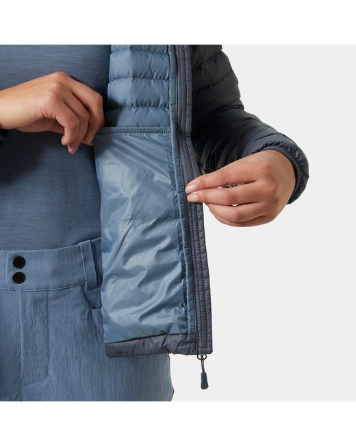 Helly Hansen Blue Sirdal Hooded Insulator Shell Jacket