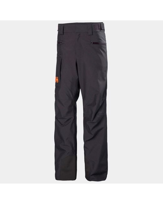 Helly Hansen Black Garibaldi 2.0 Classic Freeride Ski Trousers