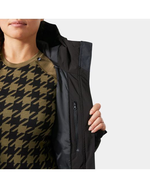 Helly Hansen Black Panorama Insulated Jacket