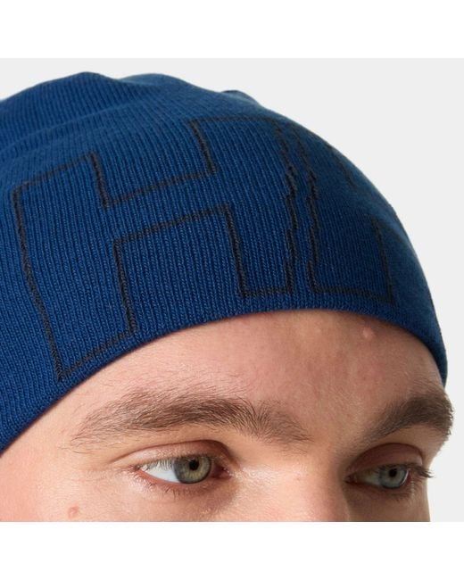 Helly Hansen Blue Outline Beanie Std