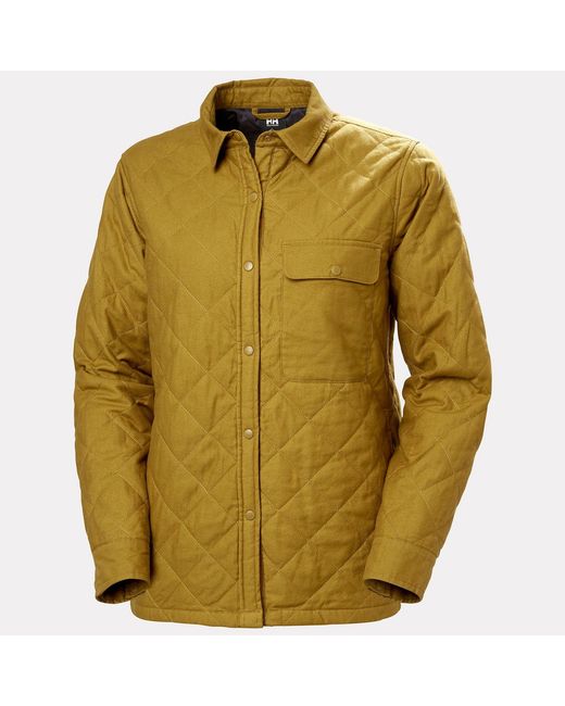 Helly Hansen Brown Isfjord Insulated Shacket