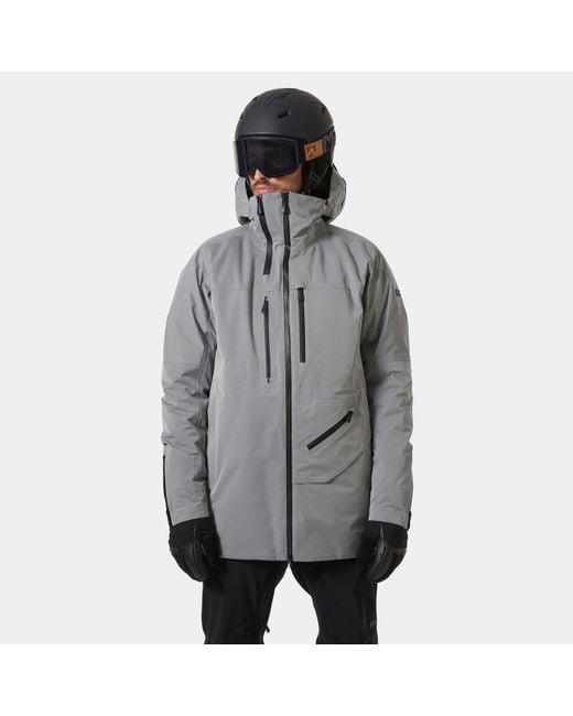 Helly Hansen Graphene infinity 3-in-1 ski jacket in Gray für Herren