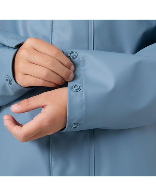 Helly Hansen Blue Junior's Moss Classic Helox Rain Jacket