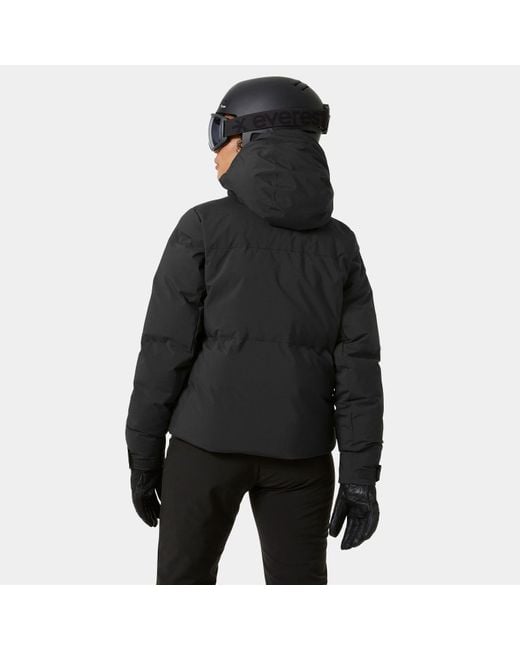 Helly Hansen Black Nora Short Puffy Ski Jacket