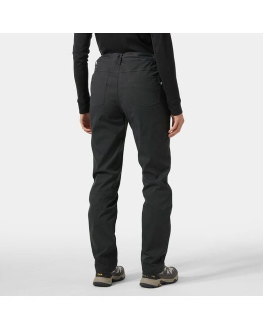 Helly Hansen Black Holmen 5 Pocket Trousers for men