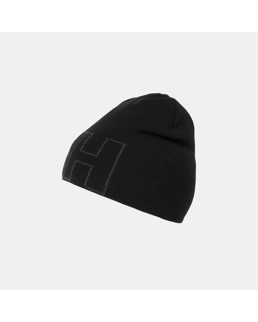 Helly Hansen Black Kinder Outline Strickmütze