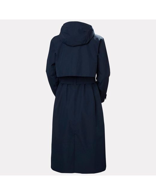 Helly Hansen Blue Avenue Trench