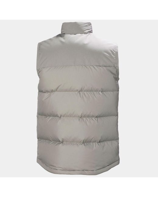 Helly Hansen Gray Isfjord Down Vest for men